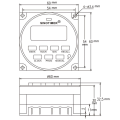 Miniatyrbilde 7 av 10: Tidtakerbryter Tidrelékontroll 220V TIMER 220V TIMER 220V Timer