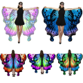Miniatyrbillede 4 af 10: Butterfly Shawl Cape Faire Butterfly Wings C C C