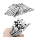 Miniatyrbild 1 av 5: Sadeltillverkning Stämpelstämpel Set Carving Läder Craft Stämpel Verktyg