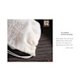 Miniatyrbillede 7 af 10: 50 Stk Krydderiposer Muslinposer Krydderiopbevaring White 50 Pcs-50 Pcs