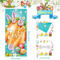 Miniatyrbild 2 av 10: Cover Påskbanners för ytterdörr 3 3 3