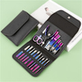 Miniatyrbild 9 av 9: 16st/ Set Manikyr Set Nagelklippare Verktyg MULTICOLOR Multicolor