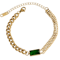 Miniatyrbild 1 av 10: Hjärtformat armband Snake Chain Bangle 10 10 10