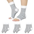 Miniatyrbillede 9 af 10: Neuropati Sokker Soothe Relief Compression Socks S/MBLACK SORT S/MBlack