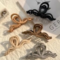 Pikkukuva 9 / 10: Wave Cross Hair Claw Geometrinen grippi COLOR 3 COLOR 3 Color 3