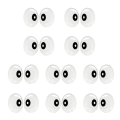 Miniatyrbilde 7 av 10: Safety Eyes Puppet Crafts HVIT White