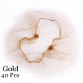 Miniatyrbilde 1 av 10: 20/40 stk Usynlige Hårnett Fint Mesh Parykknett gold 40 Pcs