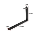 Pikkukuva 1 / 6: Kolmionkiinnike Hyllyteline 1PC293MM 293MM 1Pc293mm