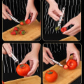 Miniatyrbillede 5 af 10: Strawberry Huller Tomat Stængel Corer Tool A A A