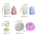 Miniatyrbild 2 av 9: 3D Snowman Form Ljushållare Form A101A-1 A101A-1 A101A-1