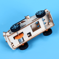 Miniatyrbilde 4 av 4: Solar Car Experiment Stem Kit Science Toy Solar Car