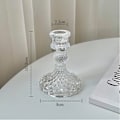 Miniatyrbild 10 av 10: Kristallljusstake Romersk ljusstake C C C