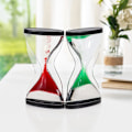 Miniatyrbilde 4 av 6: Dekorativ timeglass timeglass-timer A A A