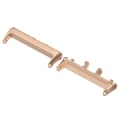Miniatyrbilde 9 av 10: 2 stk stroppadapter Klokkebåndskontakt SORT B ​​B Black B-B
