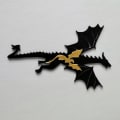 Miniatyrbillede 10 af 10: Dragebogmærke Dobbeltsidet Lang Fei-bogmærke 1 1 1