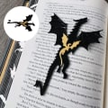 Miniatyrbillede 7 af 10: Dragebogmærke Dobbeltsidet Lang Fei-bogmærke 1 1 1