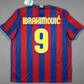 Miniatyrbillede 1 af 3: Zlatan Ibrahimovics karriere fodboldtrøje top skjorte 09-10 Barcelona L
