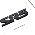 Pikkukuva 3 / 5: 2 kpl 3D SR5 -auton tunnusmerkki auton tarratarrat 3D-metallilogo