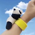 Pikkukuva 1 / 10: Panda Slap Rannekoru Pehmo Käsisormus 5 5 5