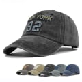Miniatyrbillede 4 af 10: Brev Broderi Baseball Kasketter Snapback Hatte KHAKI khaki