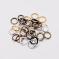 Miniatyrbillede 6 af 10: Åbne Jump Rings Split Rings Connectors 6MM4 4 6mm4