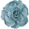 Miniatyrbild 5 av 10: Tyg Stor Ros Blomma Brosch Blom Brosch MÖRKBLÅ dark blue