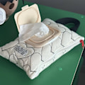 Miniatyrbillede 2 af 8: Car Tissue Box Baby Wet Wipe Pouch A A A