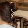 Miniatyrbillede 7 af 10: Y2K Hair Claw Pentagram Heart Hair Claws C C C