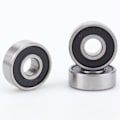 Miniatyrbillede 2 af 10: 8 stk. Deep Groove Kuglelejer Dobbeltforseglede lejer 606-2RS 606-2RS 6x17x6mm