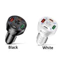 Miniatyrbilde 2 av 10: Type-C USB Billader Telefonlader Socket SVART black