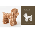 Miniatyrbilde 1 av 10: Trepuslespillmodell LEKEPUDDEL LEKEPUDDEL Toy Poodle
