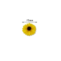 Miniatyrbild 1 av 6: 50st DIY Daisy Flower Charms Flatbacks Resin Daisy Flower yellow