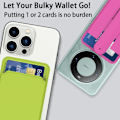 Miniatyrbilde 7 av 7: Business Credit Pocket Mobile Phone Back Slot GREY A A Grey A-A