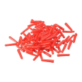 Miniatyrbillede 8 af 9: 100 stk Gummi endehætter Rund skruetrådbeskytter SORT 100 STK black 100pcs