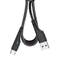 Miniatyrbild 3 av 10: USB Typ C-kabel Snabbladdningsdatakabel 2MTYPE-C TYPE-C 2MType-c