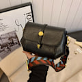 Miniatyrbillede 2 af 10: Crossbody Taske Lille Firkantet Taske SORT black