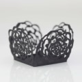 Miniatyrbillede 9 af 10: 50 stk Chokoladebakke Papir Chokolade Slikkopper HVID HVID White