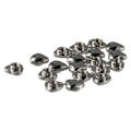 Miniatyrbillede 5 af 9: Læder nitter Kit Heart Studs Tøj stof