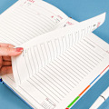 Miniatyrbilde 5 av 10: Notebook Timeplan RØD Red