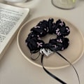 Miniatyrbillede 6 af 10: Bow Barrettes Bow Scrunchies SPRING CLIP SPRING CLIP Spring Clip