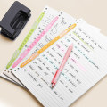 Miniatyrbillede 4 af 10: 12 stk Bindingsclips Strip Løsbladsklips D D D