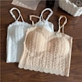 Miniatyrbillede 4 af 10: Crop Top Camisole SORT Black