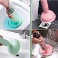 Miniatyrbillede 8 af 10: Toiletrør Stempel Rørledningsmudder GRØN Green