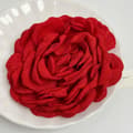 Blomsterbrosch Kamelia RÖD red