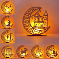 Miniatyrbillede 6 af 9: Eid Mubarak LED Lys STYLE 1 STYLE 1