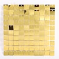 Miniatyrbillede 3 af 10: Paillet Baggrund Paillet Panel Vægdekor SORT SORT black