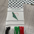 Miniatyrbild 10 av 10: Palestina Flag Scarf Palestina National Flag Halsduk 3 3 3