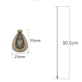 Pikkukuva 5 / 6: 4Pack-lampputuuletinketju kattotuuletinriipus 2 2 2