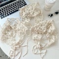 Miniatyrbillede 4 af 10: Blomsterprint hårtørklæde Trekantet tørklæde 2 2 2