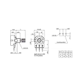 Miniatyrbillede 2 af 5: Potentiometer 50K Ohm 5STK 5STK 5pcs